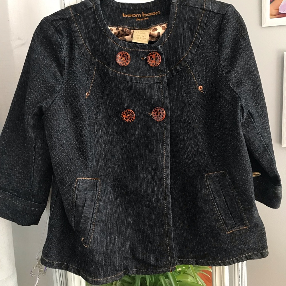 Boom Boom jean jacket Medium/ Dark Denim